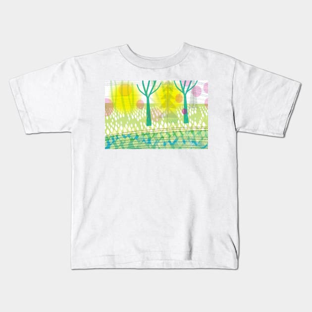 Sweden Kids T-Shirt by charker